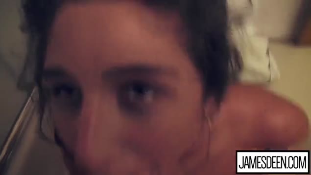 Caught and Fucked Her Hard Right After She Stepped Out of the Shower
