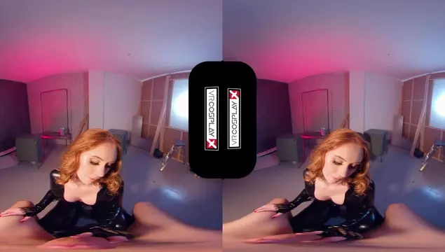 Cosplay VR porn - Black Widow rides a hard cock
