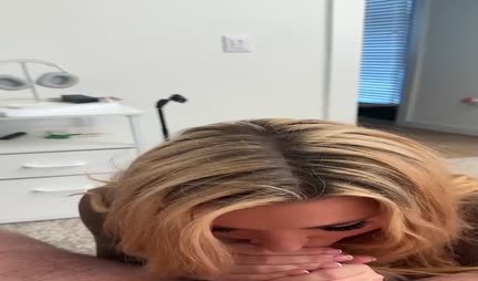 Sexy Blonde Spreads Her Legs Erotically