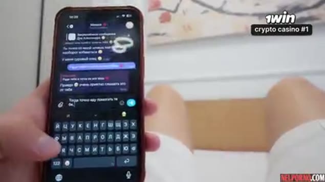 Russian Girl with Big Tits Fucks Her Lover in POV