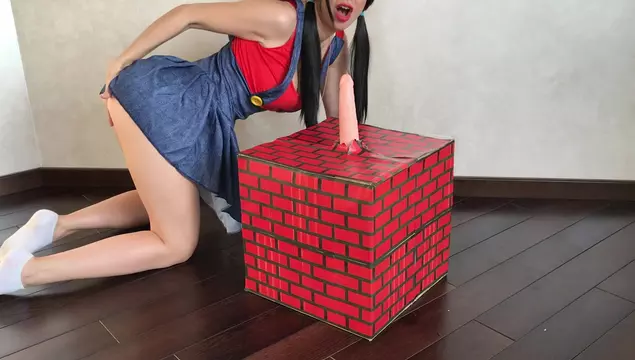 She Surprised Her Fans by Masturbating in a Super Mario Costume